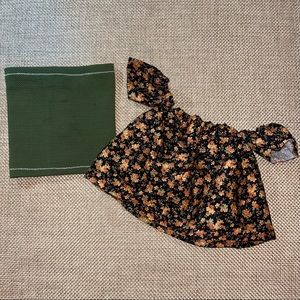 Tube top and off the shoulder top